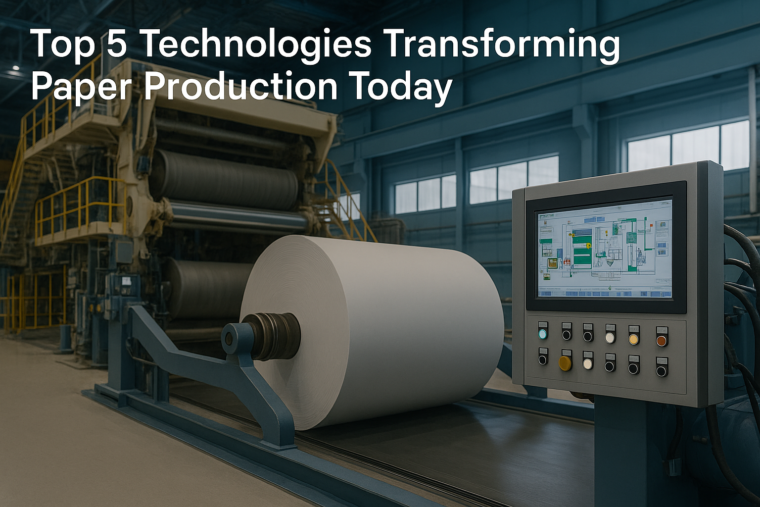 Top 5 Technologies Transforming Paper Production Today